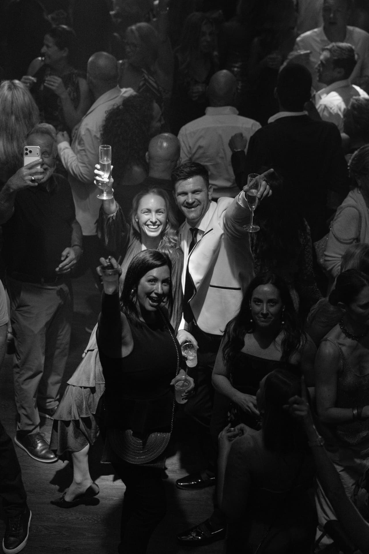 Advisors celebrating together at an Engel & Völkers global event