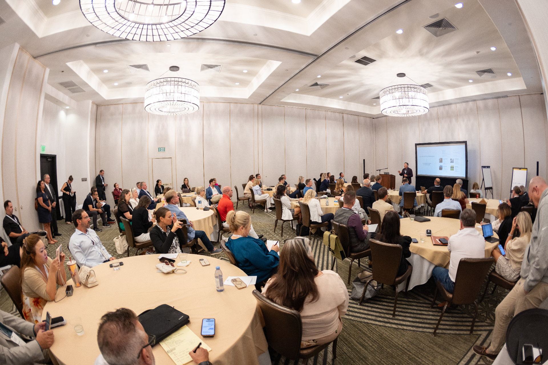 Brokerage owners gathered at an Engel & Völkers Leadership Exchange